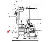 UAKM037F51 Электродвигатель CAREL для UA080DD****